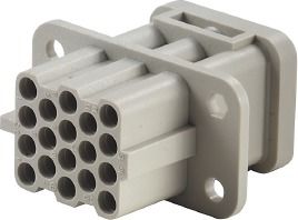 Kontakteinsatz Buchse 17p Crimp 10A 250V 0,5-2,5qmm