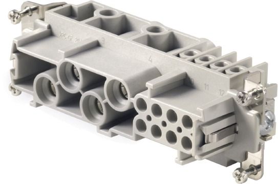Kontakteinsatz Buchse 8p Schraub 80A 830V 0,5-16qmm 1,5-16qmm