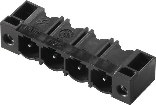 Platinenstecker Stift 4p sw 1re 7,62mm zinn Löt 3,2mm fester Steckverbinder