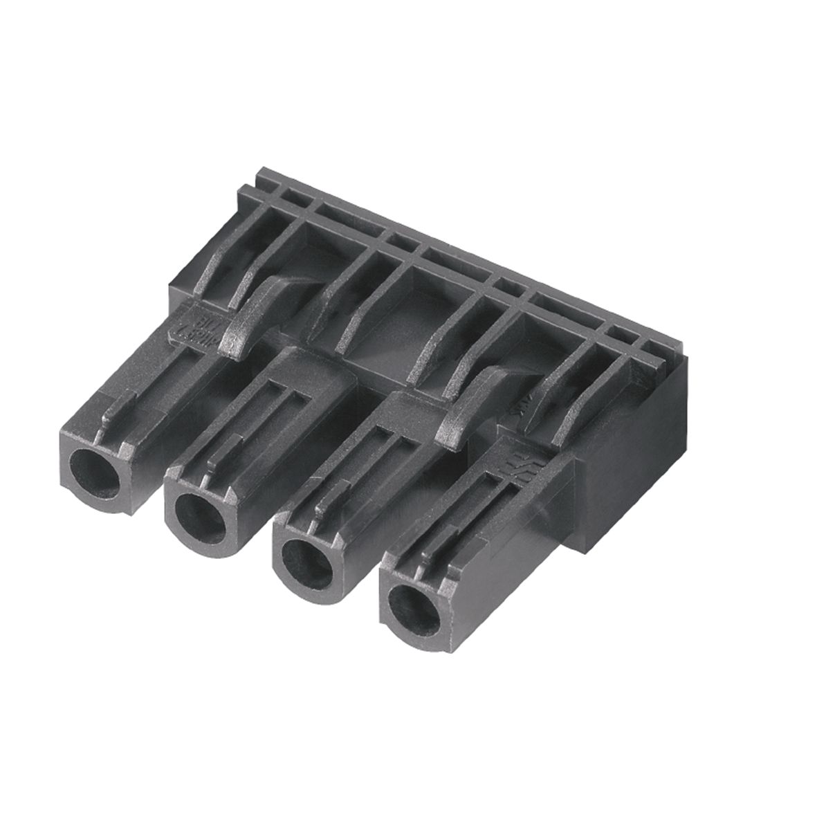 Platinenstecker Buchse 3p sw 1re 7,62mm zinn Löt 3,2mm fester Steckverbinder