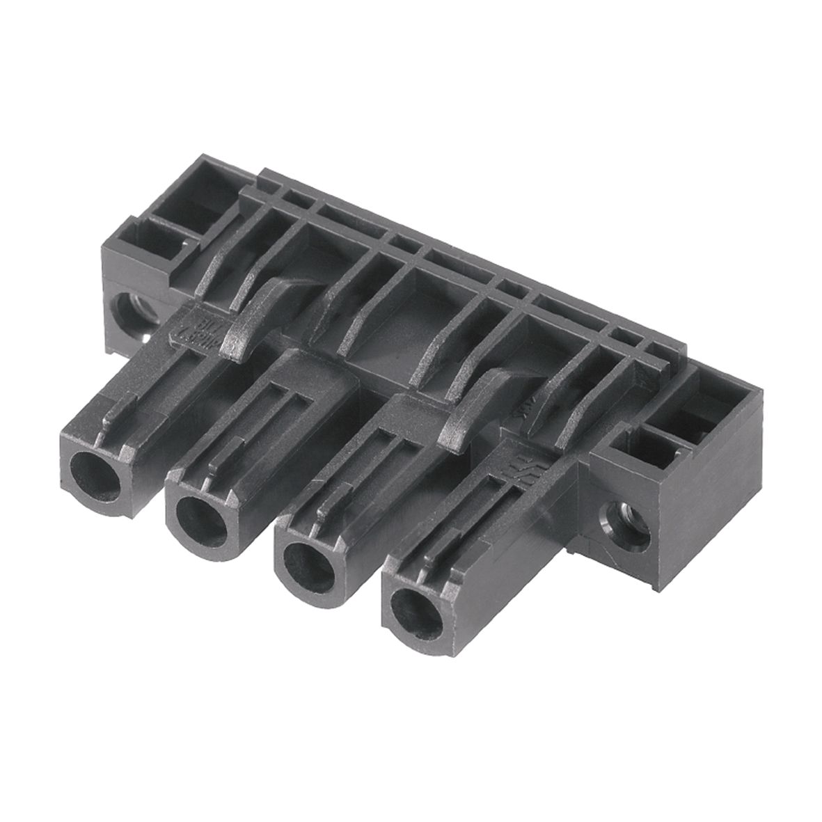 Platinenstecker Buchse 5p sw 1re 7,62mm zinn Löt 3,2mm fester Steckverbinder