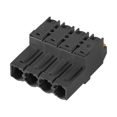 Kabelsteckverbinder LP Stift 4p 1re Zinn Federzug 0,5-2,5qmm Rundkabel