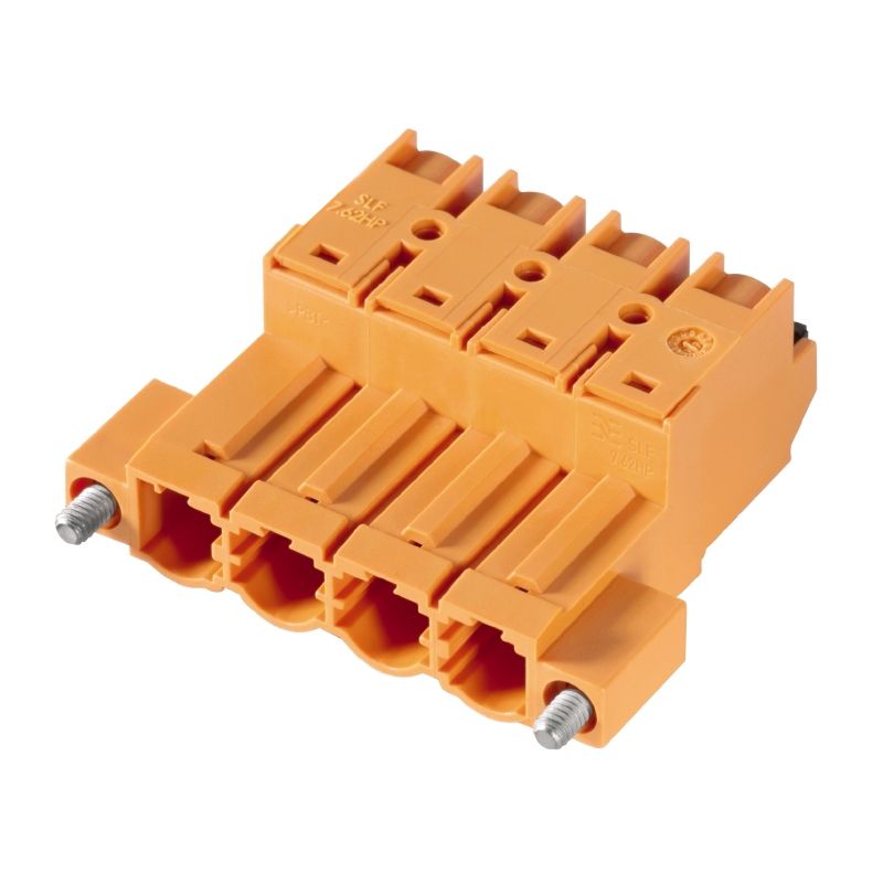 Kabelsteckverbinder LP Stift 4p 1re Zinn Federzug 0,5-2,5qmm Rundkabel