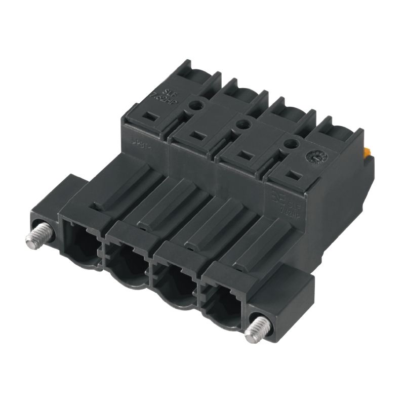 Kabelsteckverbinder LP Stift 4p 1re Zinn Federzug 0,5-2,5qmm Rundkabel