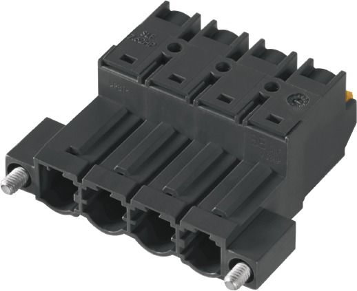 Kabelsteckverbinder LP Stift 4p 1re Zinn Federzug 0,5-2,5qmm Rundkabel