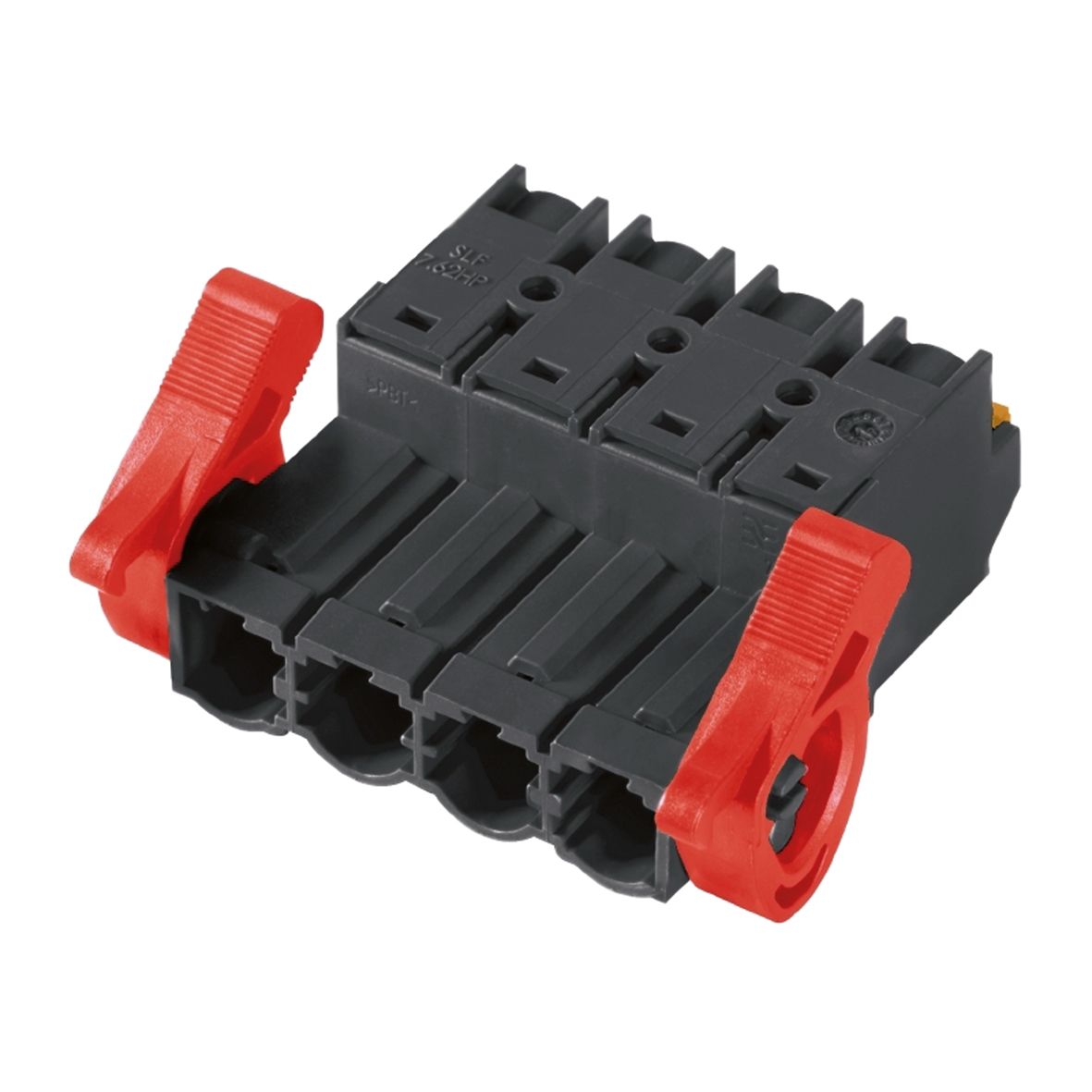 Kabelsteckverbinder LP Stift 2p 1re Zinn Federzug 0,5-2,5qmm Rundkabel