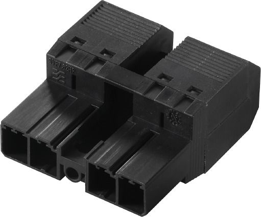 Kabelsteckverbinder LP Stift 4p 1re Zinn Federzug 0,5-6qmm Rundkabel