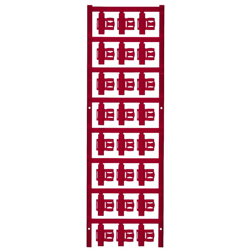 Kabelmarkierung rt Ader Kst Ø4-6mm rast 21x9,3mm Mit Textfeld