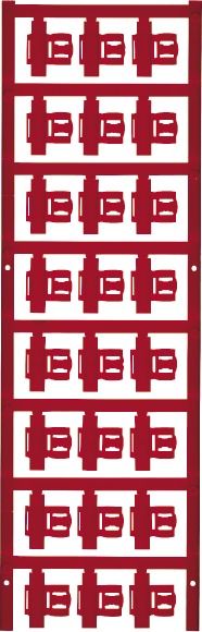 Kabelmarkierung rt Ader Kst Ø4-6mm rast 21x9,3mm Mit Textfeld