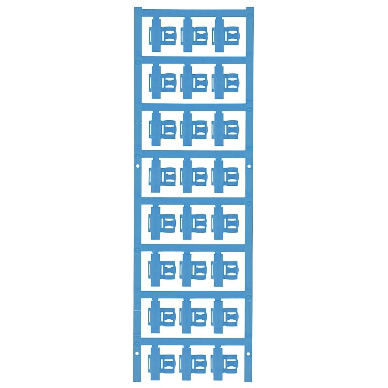 Kabelmarkierung bl Ader Kst Ø4-6mm rast 21x9,3mm Mit Textfeld