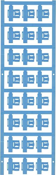 Kabelmarkierung bl Ader Kst Ø4-6mm rast 21x9,3mm Mit Textfeld