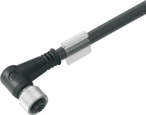 Sensor-Aktorkabel 5p 1,5m M12 Female abgew fr.Ende Polyvinylchlorid (PVC)