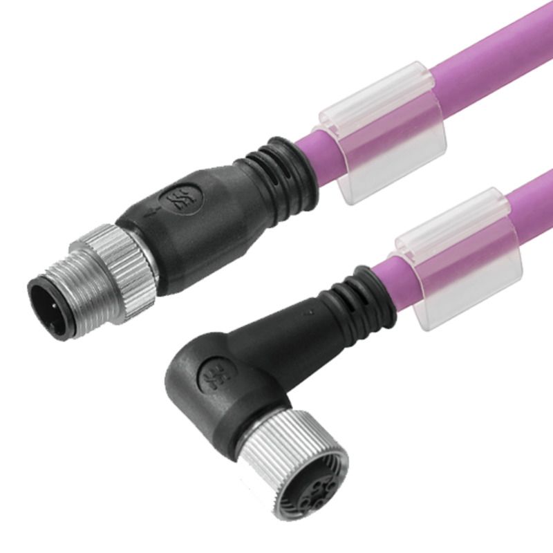 Sensor-Aktorkabel 5p 1,5m M12 Male ger M12 PVC Polyvinylchlorid (PVC)