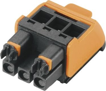 Platinenstecker Buchse 3p sw 1re 5mm zinn Direktans frei