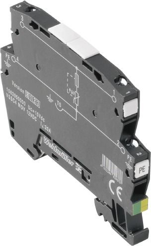 Ableiter Typ3 12VDC 20A TS35 Klemme Hutschiene TH35