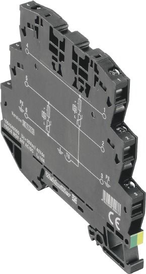 Ableiter Typ3 24VAC 34VDC 12A TS35 Klemme Hutschiene TH35