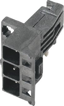 Platinenstecker Stift 3p sw 1re 5mm zinn THR fester Steckverbinder