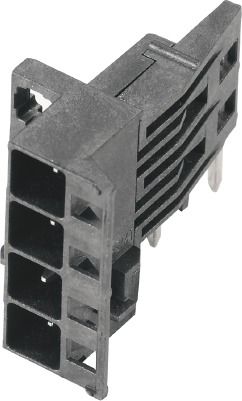 Platinenstecker Stift 4p sw 1re 5mm zinn THR fester Steckverbinder