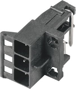 Platinenstecker Stift 3p sw 1re 5mm zinn THR fester Steckverbinder