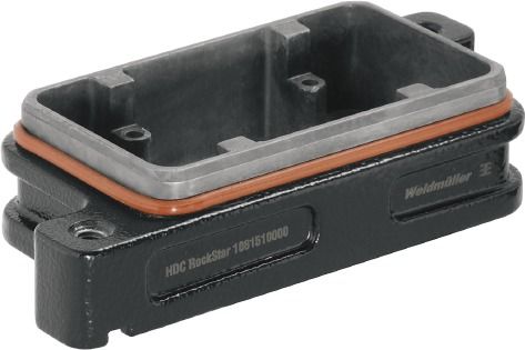 Anbaugehäuse Verschr Alu IP68 oben 132x29,5x58mm