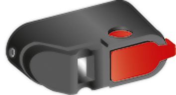 Handgriff sw f.Lasttrennschalter Geeignet für Lasttrennschalter