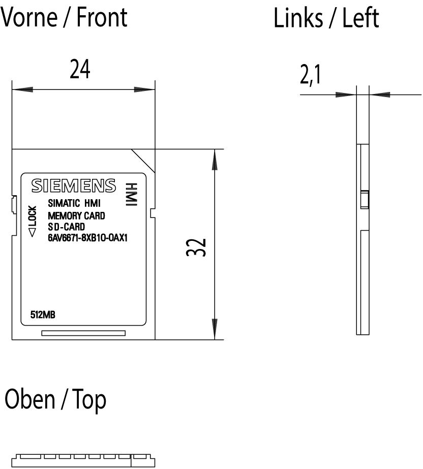 SD-Karte 512 Mbyte