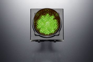 Signalsäule 1f IP65 gn Dauerl AC 230V Funktion Dauerlicht