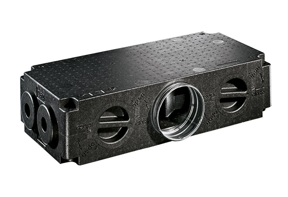 Luftverteilkasten 125 mm Kst