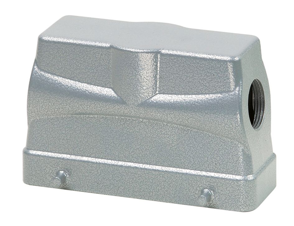 Tüllengehäuse Querbügel Alu IP65 seitl 94x76x43mm