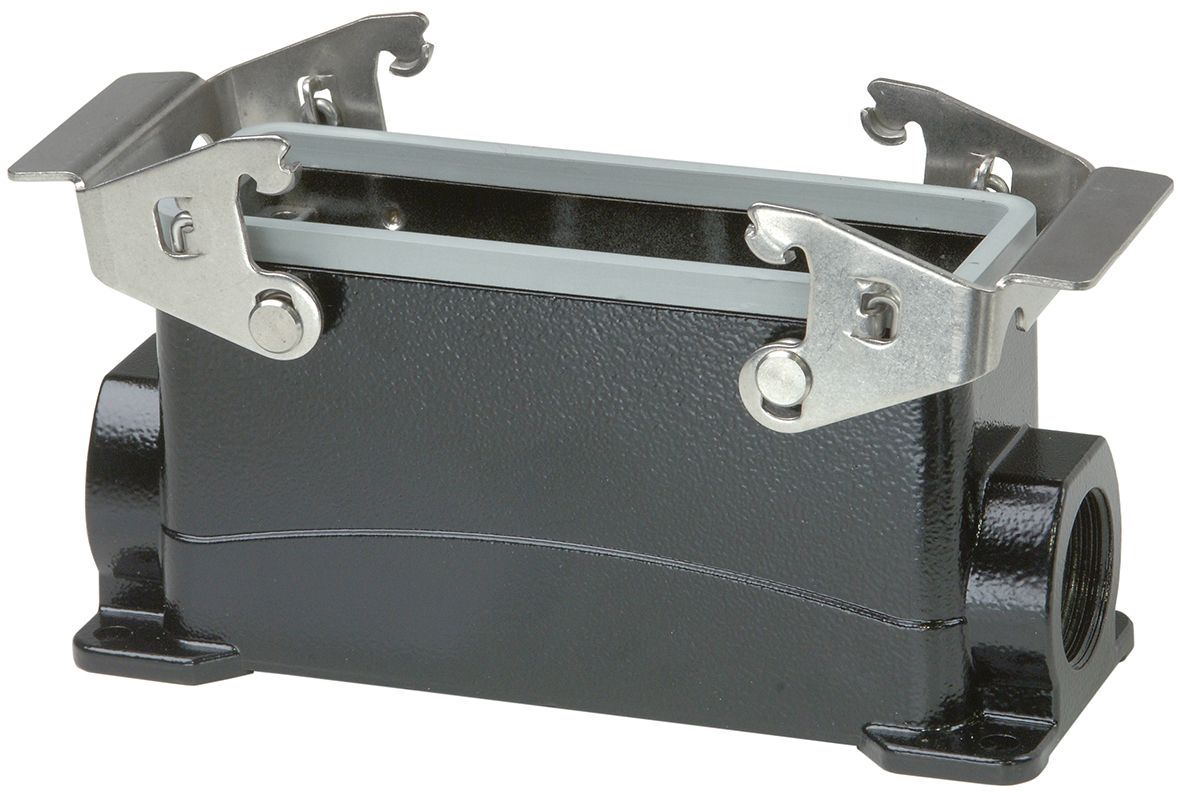 Sockelgehäuse Querbügel Alu IP65 seitl 144x68x57mm