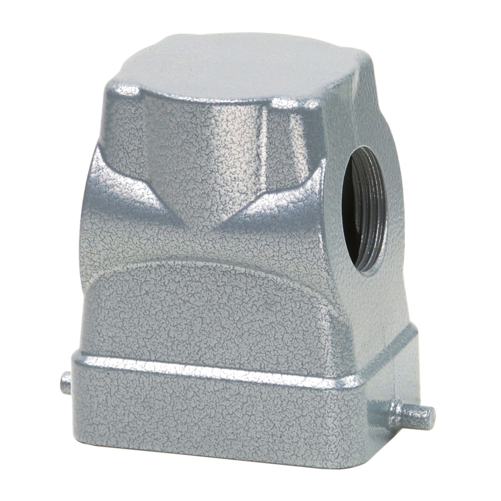 Tüllengehäuse m.Kabelverschraub Alu IP65 Längsbügel 60x72x43mm seitl