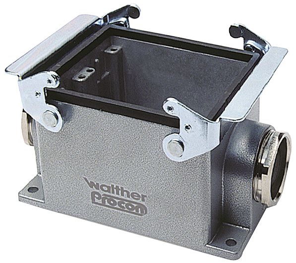 Sockelgehäuse Querbügel Alu IP65 seitl 124x72x92mm