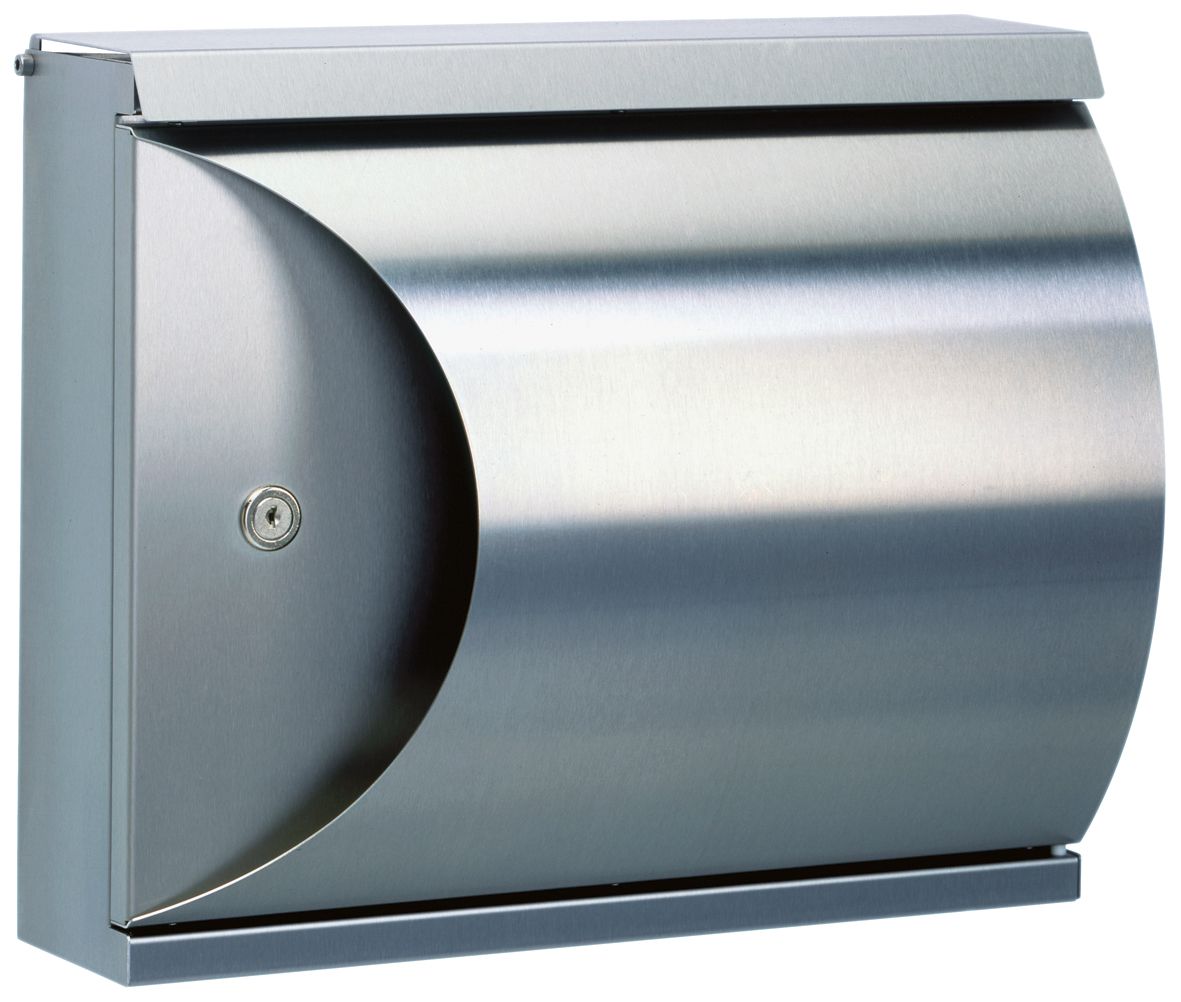 Briefkasten Typ Nr. 0789 AP 1f Edst Mit Zeitungsfach 335x400x160mm