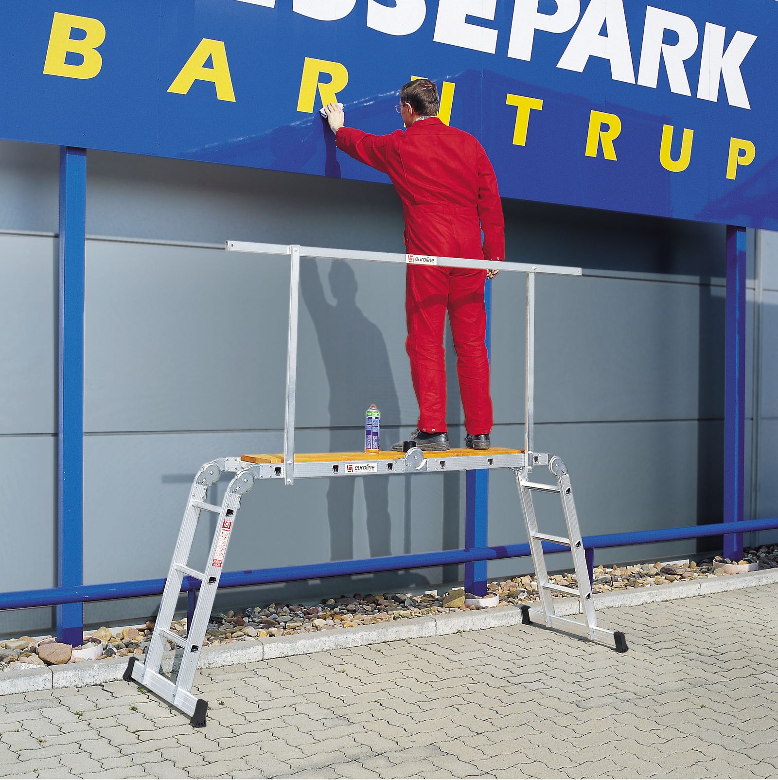 Gerüstbohle Alu f.Klappleiter 4x3, 1,44m