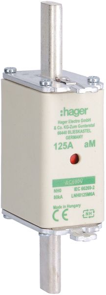 NH-Sicherungseinsatz 125A NH0 690VAC aM Kombikennmeld