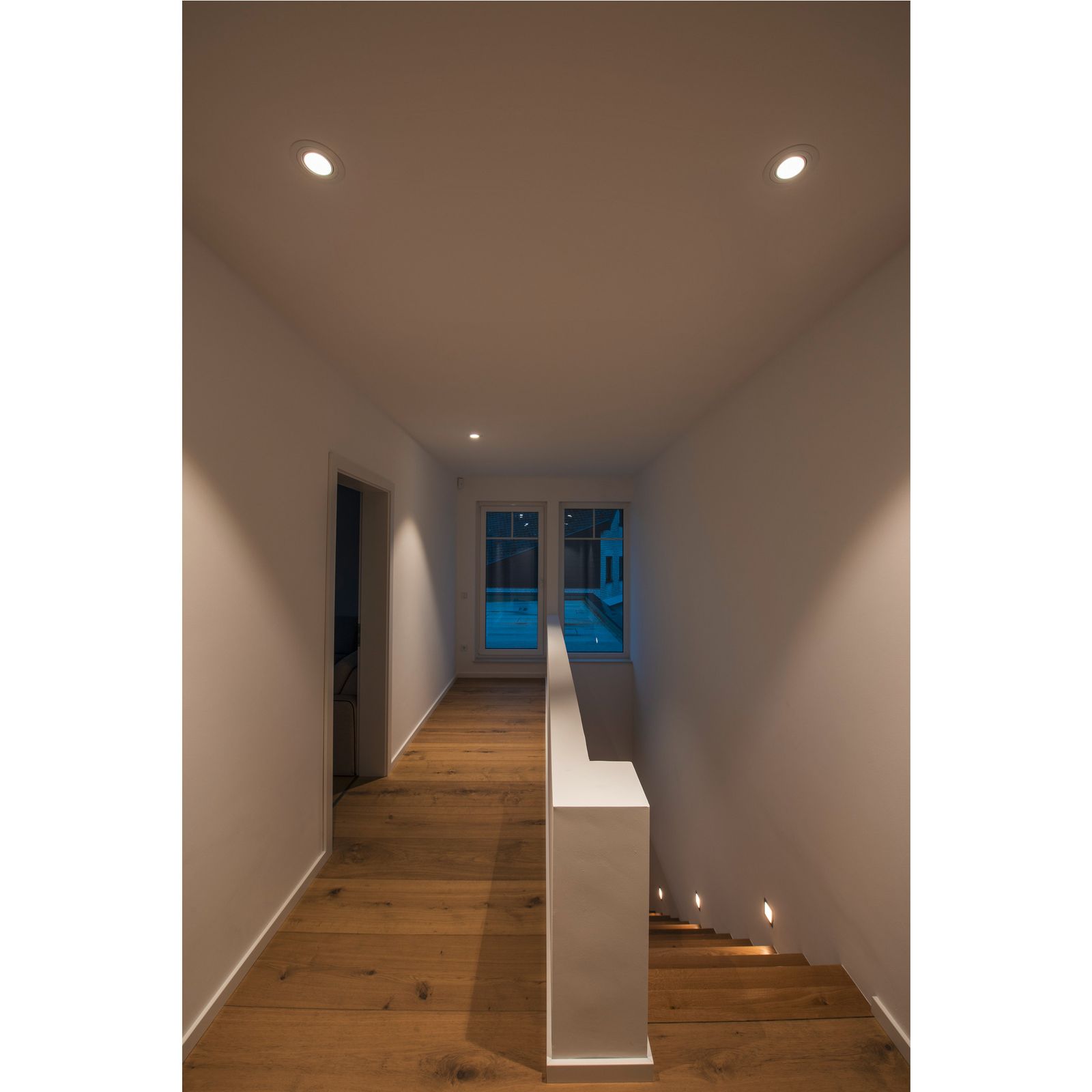 LED-Orientierungsleuchte 1W 3000K 40lm gr Konv 1LED elektr.Trafo IP20 Scheibe