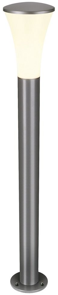 Pollerleuchte 24W E27 gr Alu Kst_opal HV IP55