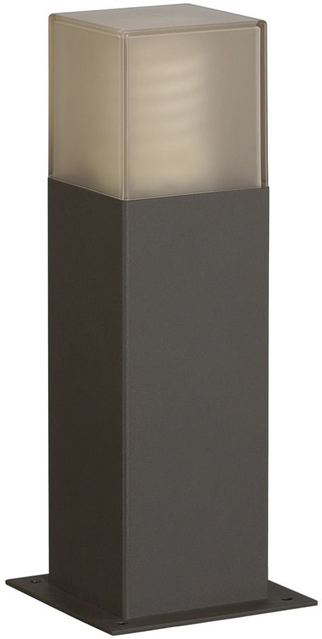 Pollerleuchte 11W E27 anth Alu IP44 HV Kunststoff