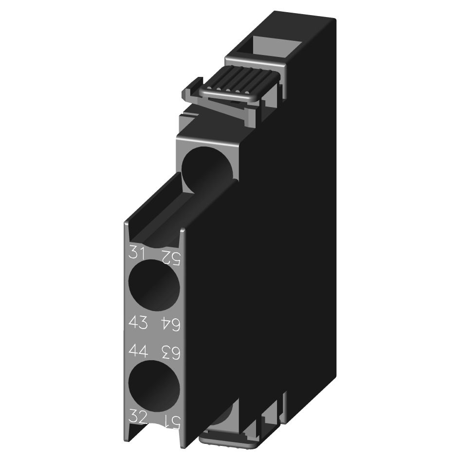 Hilfsschalterblock 2Ö Seitenanb 6A/AC Schraub