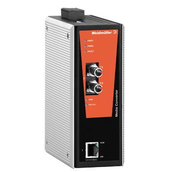 Media Konverter Einzelgerät 1x100mbit/RJ45 Fast Ethernet