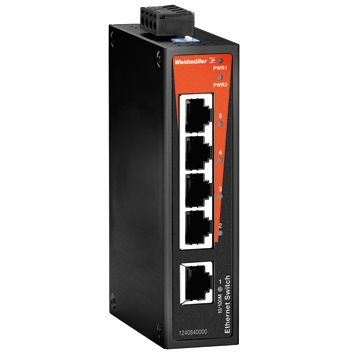 Switch Hutschiene 6x10/100Mbps 2x100Mbps/SC