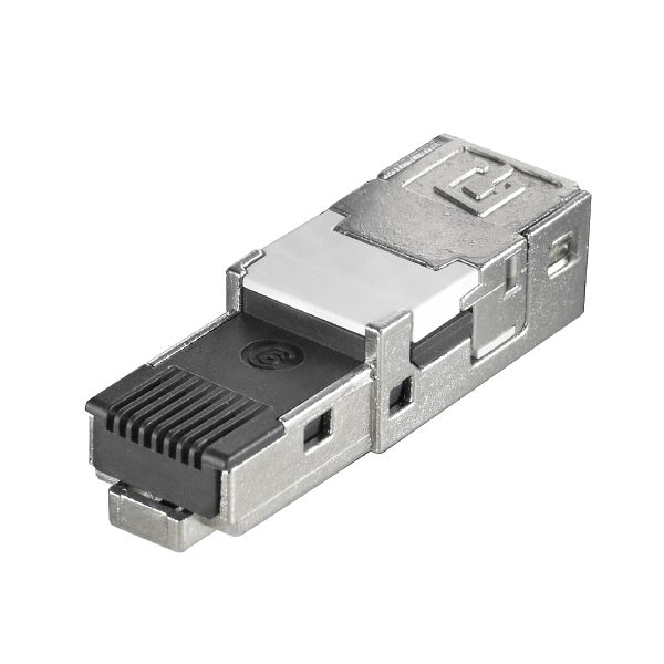 Modular-Stecker Cat6A RJ45 26-22AWG Feldkonf Schirm Litze massiv f.Rundkabel