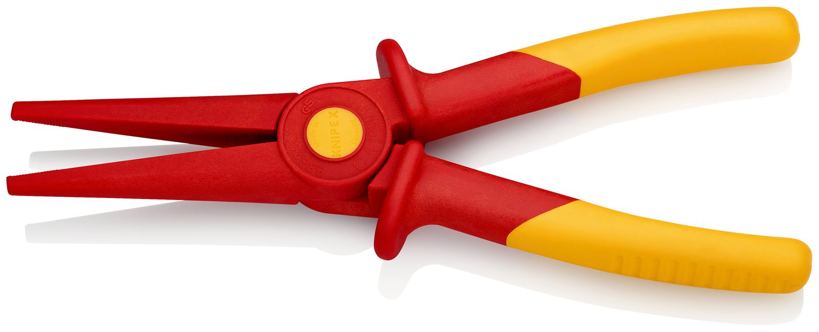 Flachzange 220mm1000V 2Komp VDE Schutzisoliert 1000V