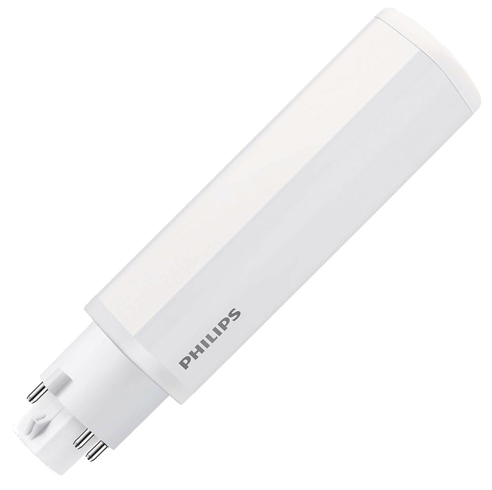 LED-Röhrenlampe G24q-1 CorePro 4,5W ws F 4000K 500lm mattiert 120° AC Ø34x131mm