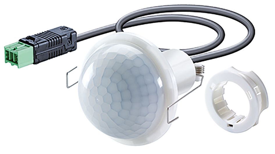 Präsenzmelder-Bus KNX Compact MINI GEB-K opal 0-360° v0-360° 3m Reichweite: 3m