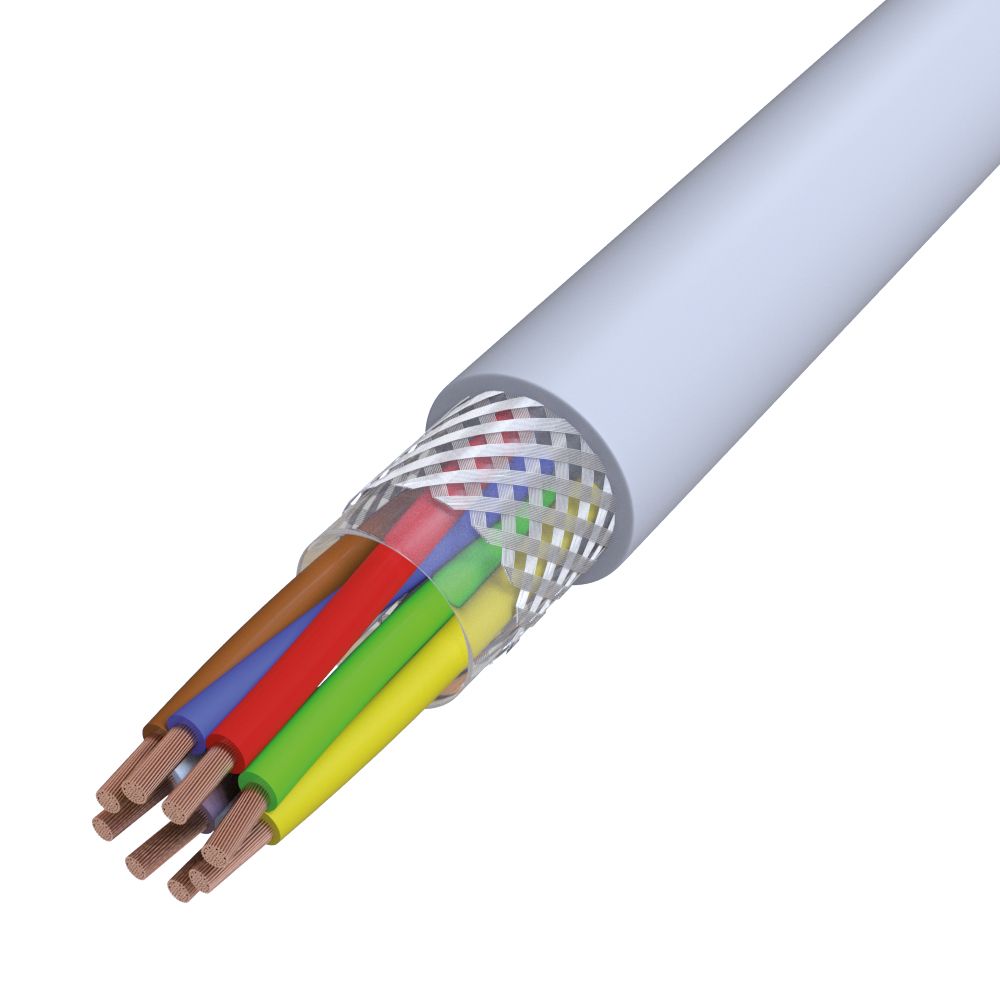 PVC-Steuerleitung LIFYCY 4x2x0,2 gr TR500 Ø6,6mm Polyvinylchlorid (PVC)