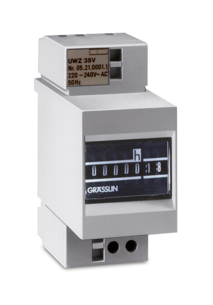 Betriebsstundenzähler analog REG AC IP20 330-380V 99999,99h netzsync