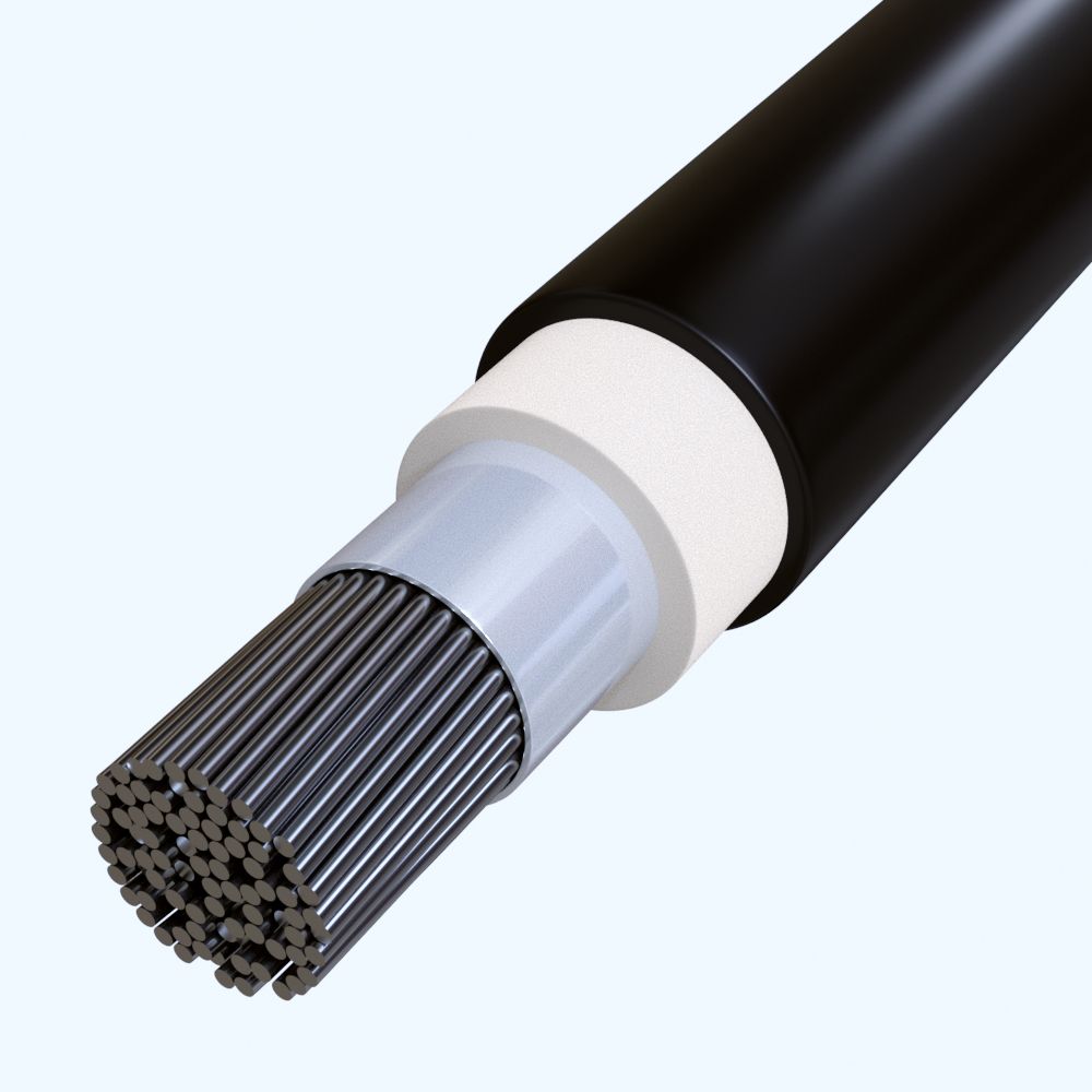 Aderleitung Eca NSHXAFÖ 50 sw TRS Kl.5 = feindrähtig