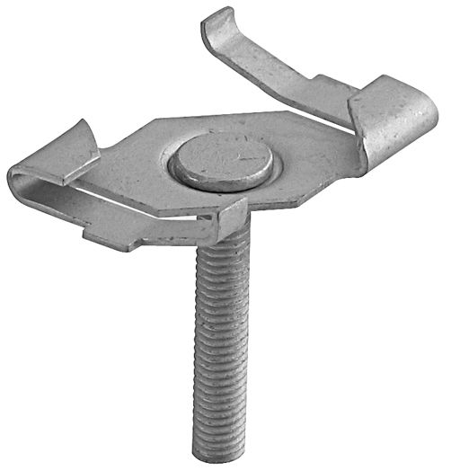 Trägerklammer M6 Federst besch