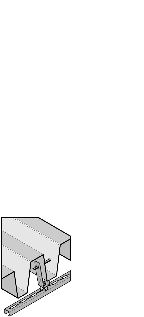 Trapezdeckenklammer Ø5mm ST vz